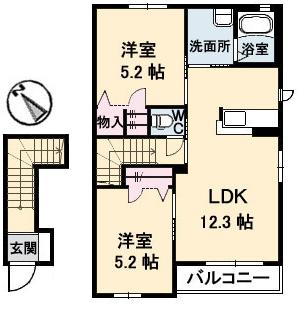  間取り図写真