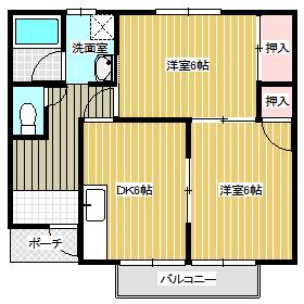 メゾン楢原 間取り図画像