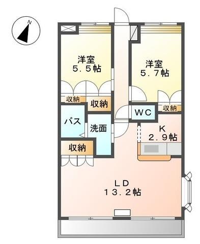 プロムナード 間取り図画像
