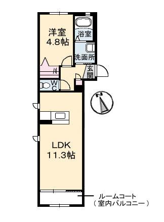  間取り図写真