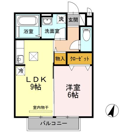 アースフロンティア 間取り図画像