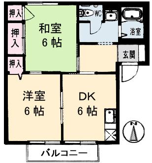 ラフィーネY 間取り図画像