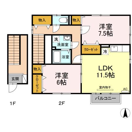  間取り図写真