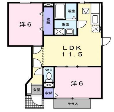 メゾン・リトルブリッジ 間取り図画像