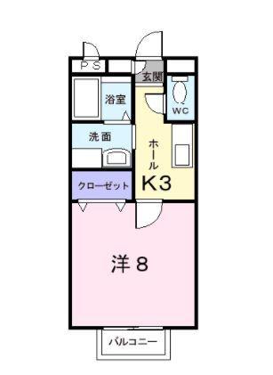 サンセール・ナンバ 間取り図画像