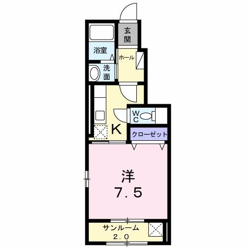 ニューハピネス 間取り図画像
