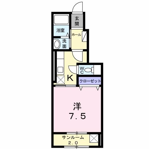 ニューハピネス 間取り図画像