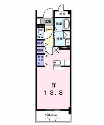 サンフォレスタ上道 間取り図画像