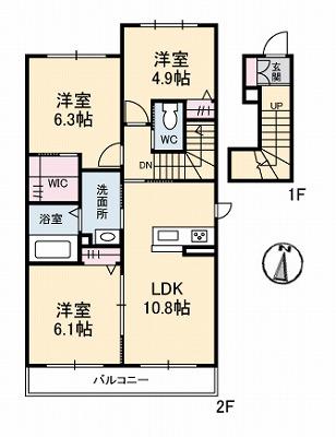  間取り図写真