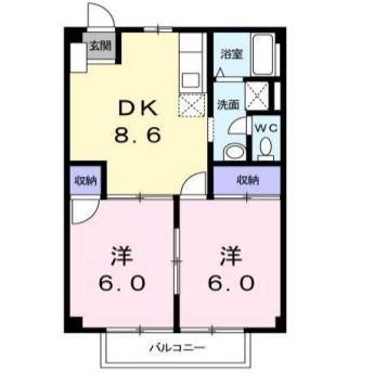 ニューシティ貴船 間取り図画像