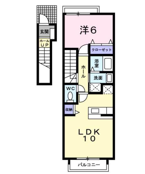 クレメント・エス 間取り図画像