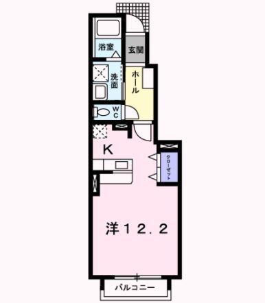 エアリーサンライト 間取り図画像
