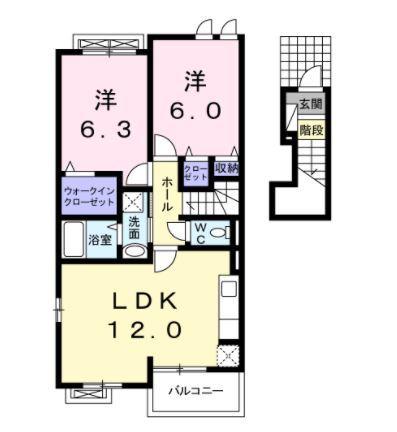 サンリット 間取り図画像