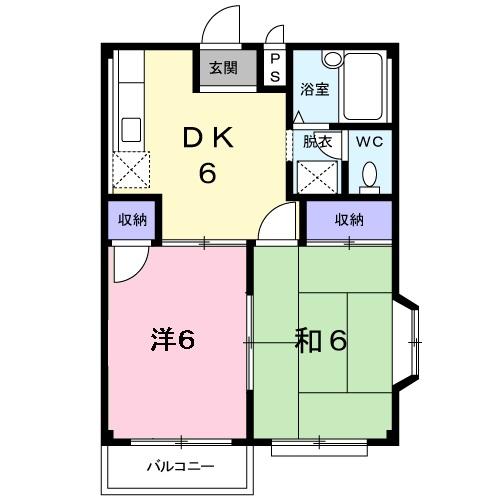 エルディムナンバ 間取り図画像