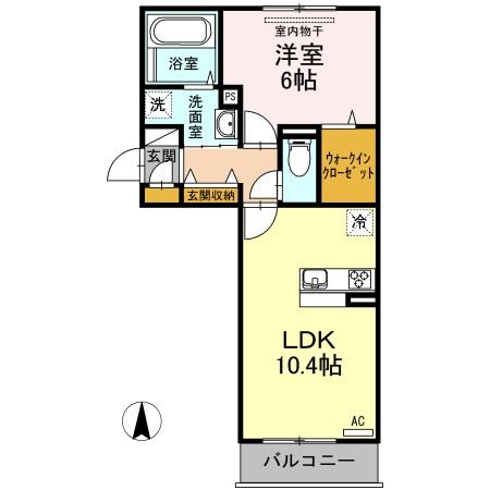 Merveille　A棟 間取り図画像