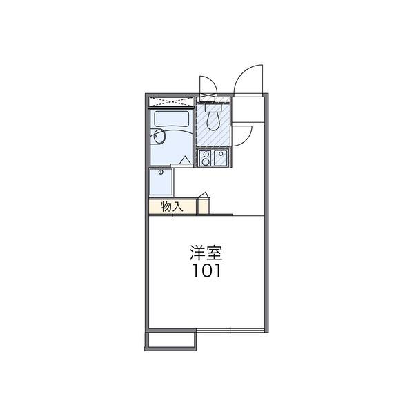 レオパレス高屋の庄 間取り図画像