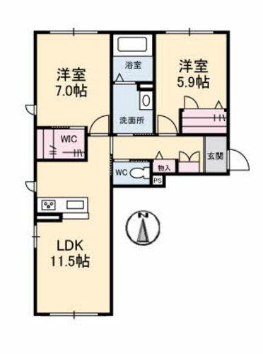 間取り図写真