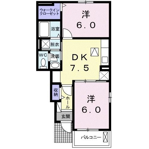 クラヴィエ奏 間取り図画像