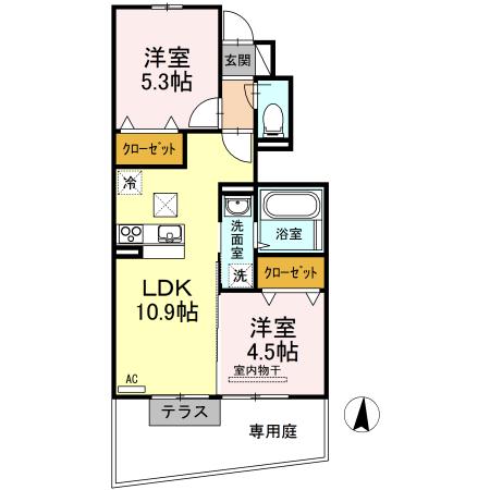  間取り図写真