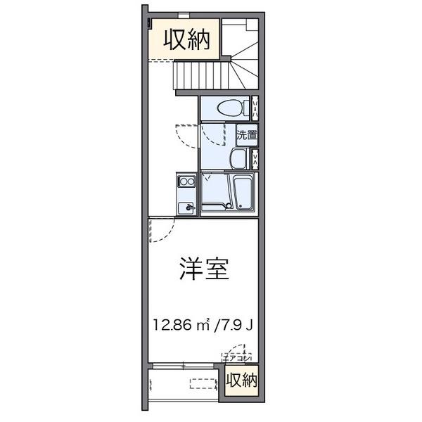 クレイノ西大寺 間取り図画像