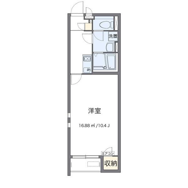 クレイノこもれび 間取り図画像