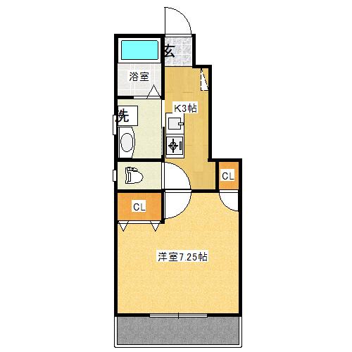 DOLCE　VITA 間取り図画像
