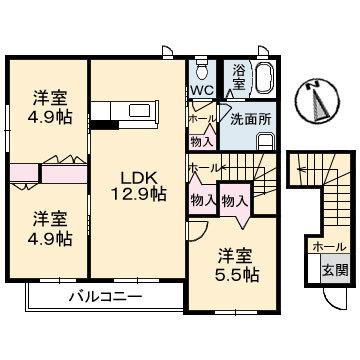  間取り図写真