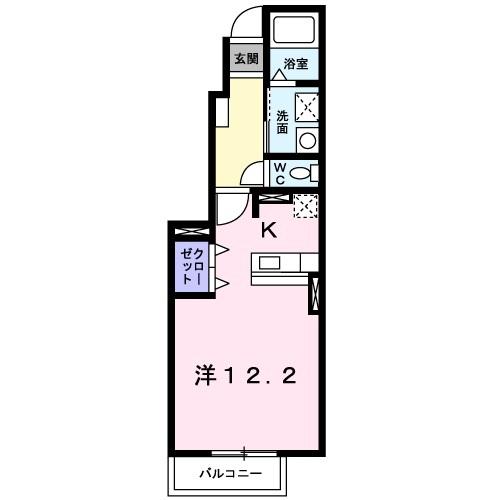 ピエ・デル・モ A 間取り図画像