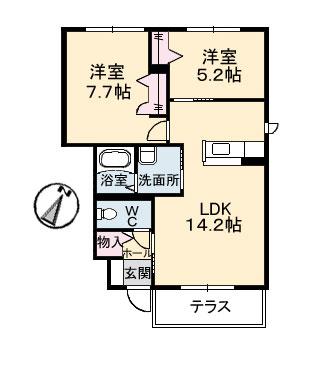  間取り図写真