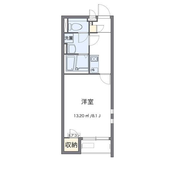 クレイノフジサキⅣ 間取り図画像