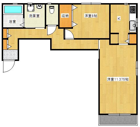  間取り図写真