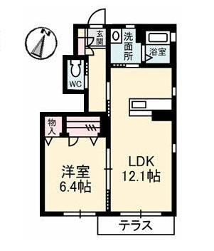  間取り図写真