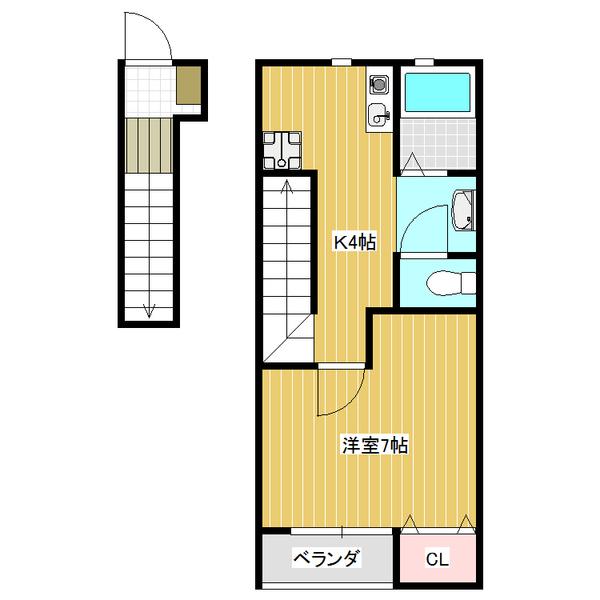 Arpeggio　東棟 間取り図画像