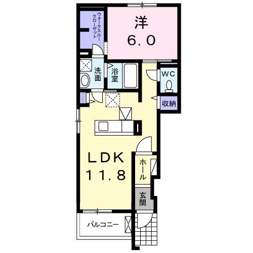 グッドライフ瀬戸Ｂ（101） 間取り図画像