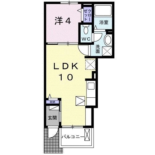 ル・ベリエＢ 間取り図画像