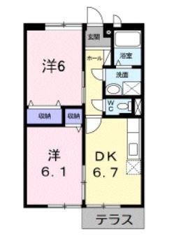 メゾン・ド・フローラ 間取り図画像