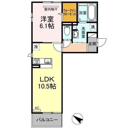 リバーサイド江並 間取り図画像