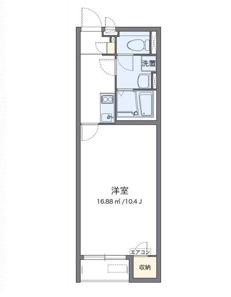 クレイノグランドゥール備前 間取り図画像