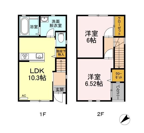 グランヒルズ2 間取り図画像
