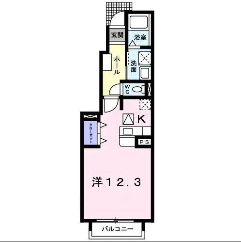 アニューレジデンスＦ 間取り図画像