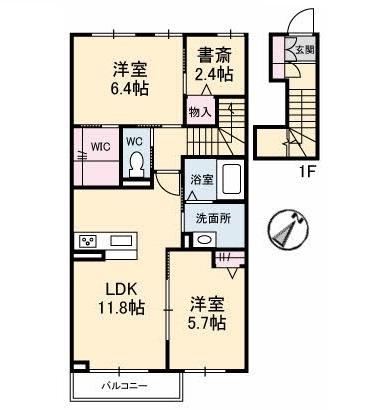  間取り図写真