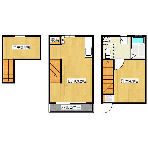  間取り図写真