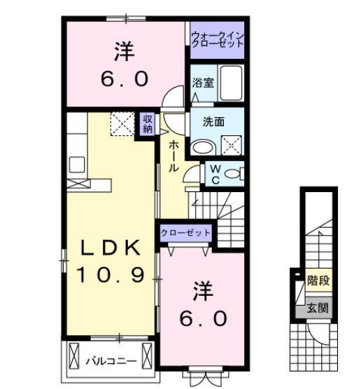 アルデバランB 間取り図画像
