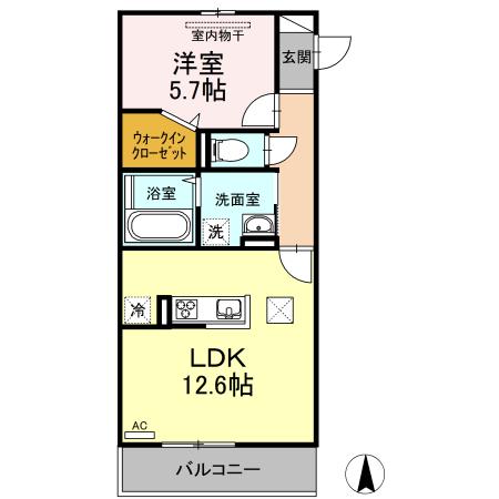 Casa NAIN 間取り図画像