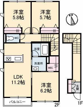  間取り図写真