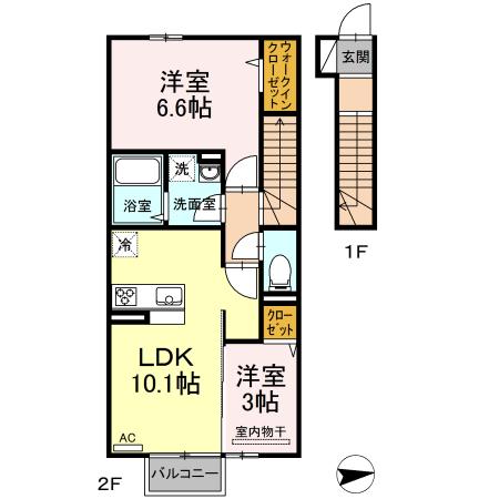 チェリーガーデン 間取り図画像
