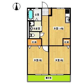 アドバンス乙多見B 間取り図画像