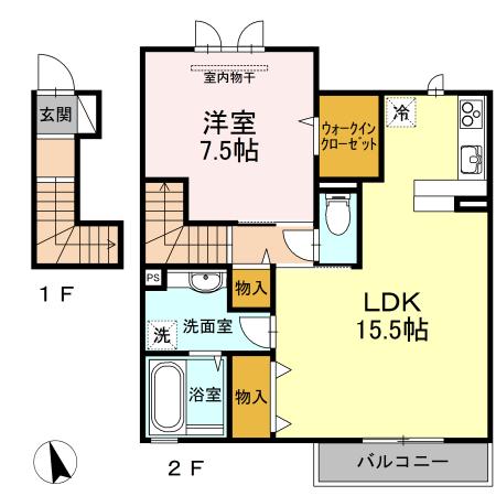  間取り図写真