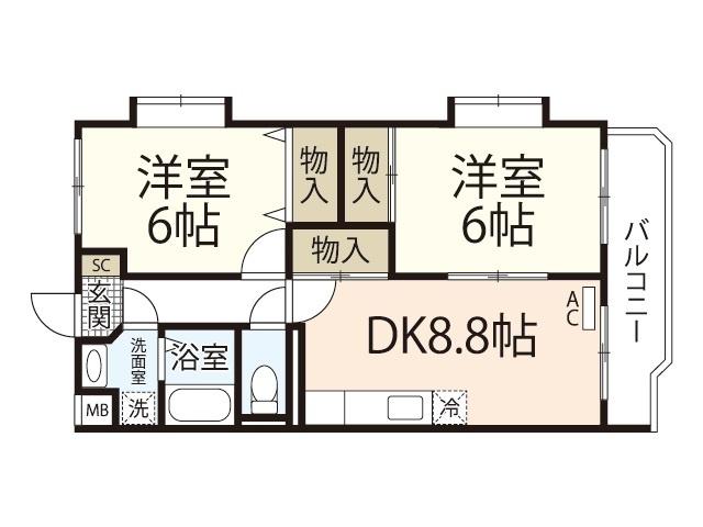 ピュアステージ 間取り図画像