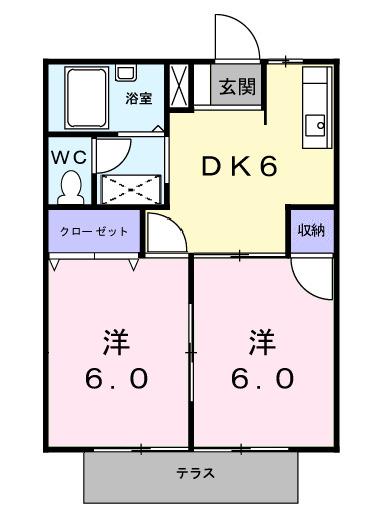 シティハイツ笹野 間取り図画像